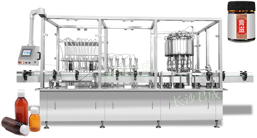 直線灌裝旋蓋機(jī)